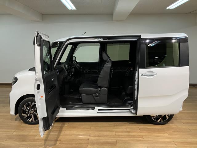 タントカスタムＸ　４ＷＤ　メモリーナビ　スマートパノラマパーキングナビ連動前後ドライブレコーダー　シートヒーター　ロングスライドシート（大阪府）の中古車
