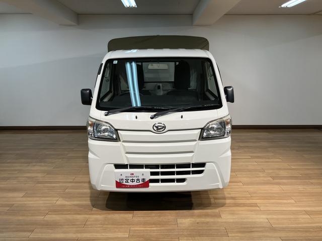 ハイゼットトラックスタンダード　スライド式幌付き　ＥＴＣ　キーレスエントリースライド式幌付き・キーレスエントリー・ＥＴＣ車載器・ＡＭ／ＦＭラジオ・マニュアルエアコン・パワーウィンドウ・４速オートマチック・まごころ保証（１２カ月／走行距離無制限）・ダイハツ認定中古車（大阪府）の中古車