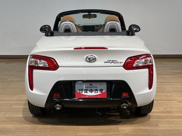 コペンローブ　弊社元試乗車　シートヒーター　ＬＥＤヘッドライト弊社元試乗車・ターボエンジン・オーディオレス仕様・ステアリングスイッチ・ＬＥＤヘッドライト・バックソナー・プッシュスタート・キーフリー・７速スーパーアクティブシフト・１６インチ純正アルミホイール（大阪府）の中古車