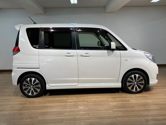 ソリオX−DJE ブレーキサポートII装着車社外メモリーナビ・オートクルーズコントロール・サイドエアバッグ・片側電動スライドドア・15インチアルミホイール・ハロゲンヘッドライト・レーダーブレーキサポートII・車検整備付・1年間走行距離無制限保証(大阪府)の中古車