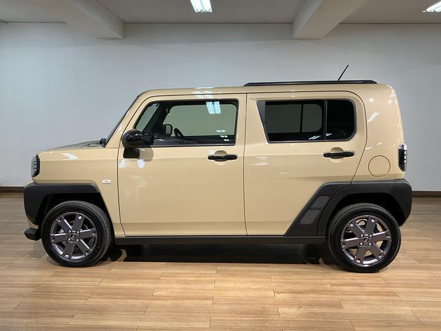 タフトＧターボ　ダーククロムベンチャー　届出済未使用車スマートアシスト・電動パーキングブレーキ・オートブレーキホールド・キーフリー・バックカメラ・（運転席／助手席／サイド／カーテン）エアバッグ・ステアリングリモコン　・プッシュスタート・コーナーセンサー（大阪府）の中古車