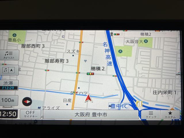 ムーヴキャンバスＧメイクアップＶＳ　ＳＡIII　メモリーナビ　前後ドラレコパノラマモニター　オートハイビーム　シートヒーター（大阪府）の中古車