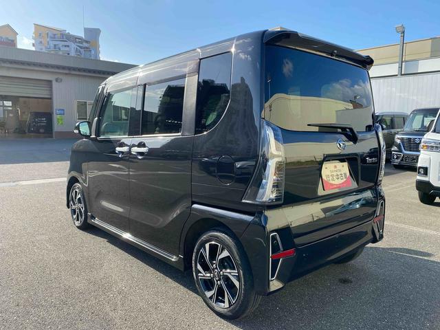 タントカスタムＸ　バックモニターダイハツ認定中古車　予防安全機能スマートアシスト搭載　アイドリングストップ　バックモニター　純正ナビゲーション　両側パワースライドドア　シートリフター　ドライブレコーダー　ＥＴＣ車載器　キーフリーキー（京都府）の中古車