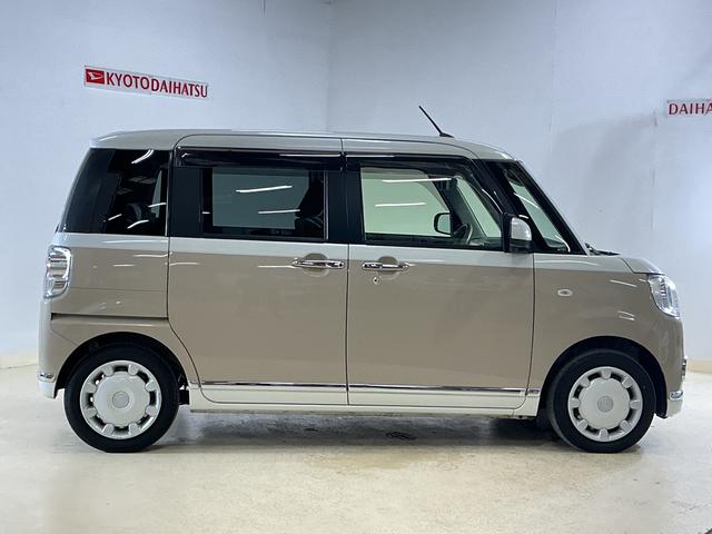 ムーヴキャンバスＧメイクアップリミテッド　ＳＡIII　ワンオーナー　ナビＴＶワンオーナー　ナビ　パノラマモニター　ドライブレコーダー　ＥＴＣ　両側電動スライドドア　オートマチックハイビーム　Ｂｌｕｅｔｏｏｔｈ　ＵＳＢ接続　フルセグＴＶ　ＣＤ／ＤＶＤ再生　スマートキー　スマアシ（京都府）の中古車