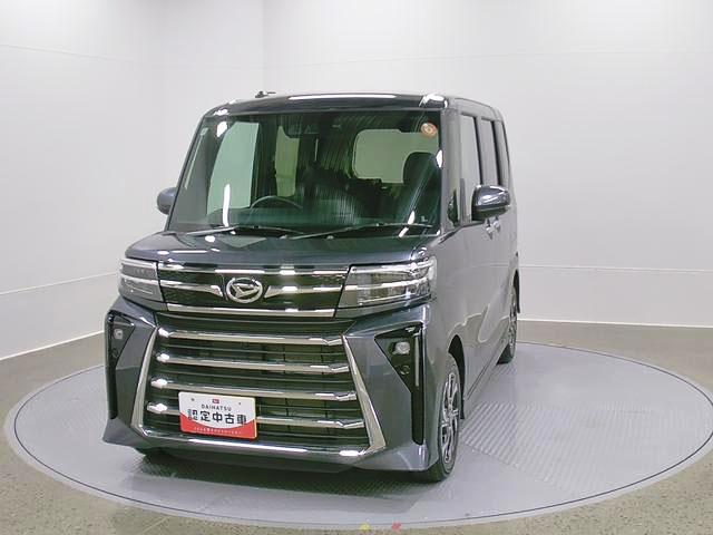 タントカスタムＸリミテッド　純正ナビ　バックモニタースマートアシスト・ＬＥＤヘッドライト・１４インチアルミホイール・両側パワースライドドア・ＵＳＢソケット・運転席助手席シートヒーター・レザー調Ｘフルファブリックシート（山梨県）の中古車