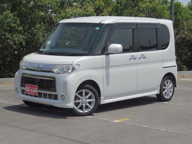 タントカスタムＸスペシャル　　　　　　　　７型ナビ　１年間無料保証エアバック　ＡＢＳ付き　ＡＷ　衝突安全ボディ　パワーウィンドウ（三重県）の中古車