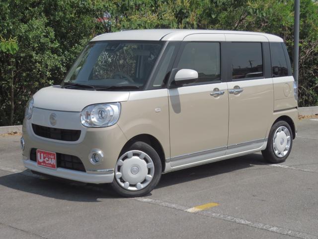 ムーヴキャンバスＧメイクアップリミテッドＳＡIII　７型ナビ　１年間無料保証ＴＶ　ＥＴＣ車載器　ハイビームアシスト　キーフリーシステム　運転席エアバック　衝突安全ボディ　ＡＢＳ　パノラマカメラ　パワーウィンドウ（三重県）の中古車