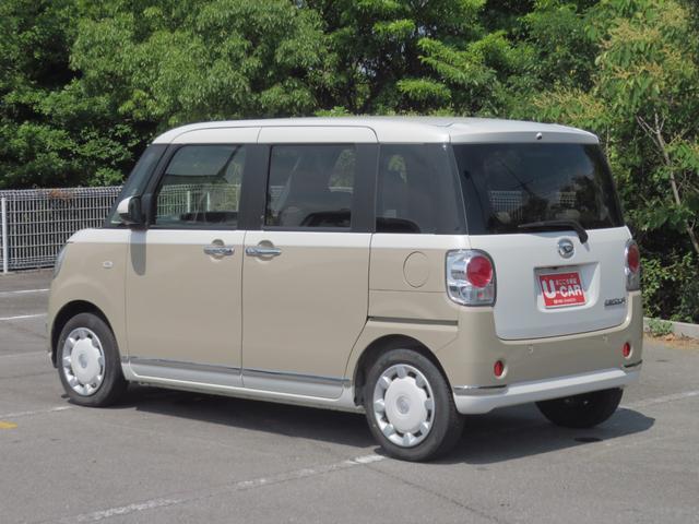 ムーヴキャンバスＧメイクアップリミテッドＳＡIII　７型ナビ　１年間無料保証ＴＶ　ＥＴＣ車載器　ハイビームアシスト　キーフリーシステム　運転席エアバック　衝突安全ボディ　ＡＢＳ　パノラマカメラ　パワーウィンドウ（三重県）の中古車