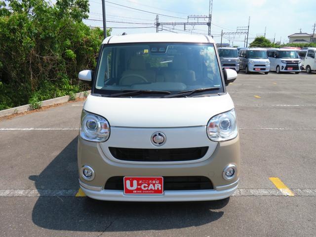 ムーヴキャンバスＧメイクアップリミテッドＳＡIII　７型ナビ　１年間無料保証３６０°カメラ　ＥＴＣ車載器　ハイビームアシスト　キーフリーシステム　運転席エアバック　衝突安全ボディ　ＡＢＳ　ベンチシート　パワーウィンドウ　電動格納ミラー（三重県）の中古車
