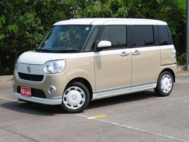ムーヴキャンバスＧメイクアップリミテッドＳＡIII　７型ナビ　１年間無料保証車線逸脱防止　電格ミラー　ハイビームアシスト　キーフリーシステム　運転席エアバック　Ｂカメラ　衝突安全ボディ　ＡＢＳ　ベンチシート　ＥＴＣ　パワーウィンドウ（三重県）の中古車
