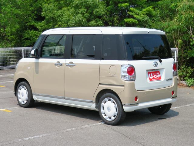 ムーヴキャンバスＧメイクアップリミテッドＳＡIII　７型ナビ　１年間無料保証車線逸脱防止　電格ミラー　ハイビームアシスト　キーフリーシステム　運転席エアバック　Ｂカメラ　衝突安全ボディ　ＡＢＳ　ベンチシート　ＥＴＣ　パワーウィンドウ（三重県）の中古車