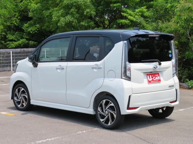 ムーヴカスタム　ＲＳ　ハイパーリミテッドＳＡIII　１年間無料保証オートハイビーム　キーフリーシステム　プッシュスタート　ドラレコ　アルミホイール　ベンチシート　エアバッグ　ＡＢＳ　衝突安全ボディ　７型ナビ　パノラマカメラ　パワーウィンドウ（三重県）の中古車