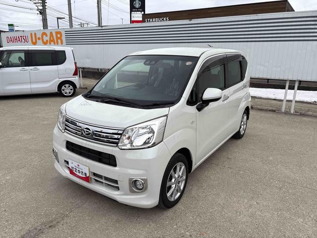 ムーヴＸリミテッド　ＳＡIII４ＷＤ　社外品ナビ　バックカメラ　ハロゲンヘッドライト　ＬＥＤフォグランプ　運転席シートヒーター　オートエアコン／ライト／ハイビーム／電動ドアミラー　社外品リモコンエンジンスターター（秋田県）の中古車