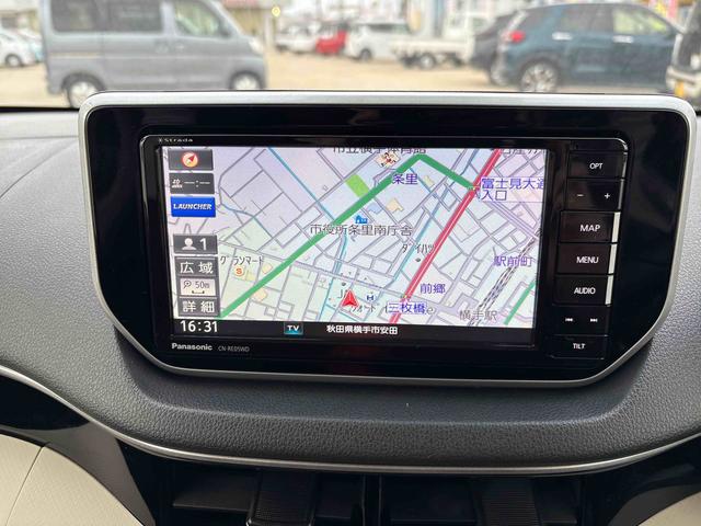 ムーヴＸリミテッド　ＳＡIII４ＷＤ　社外品ナビ　バックカメラ　ハロゲンヘッドライト　ＬＥＤフォグランプ　運転席シートヒーター　オートエアコン／ライト／ハイビーム／電動ドアミラー　社外品リモコンエンジンスターター（秋田県）の中古車