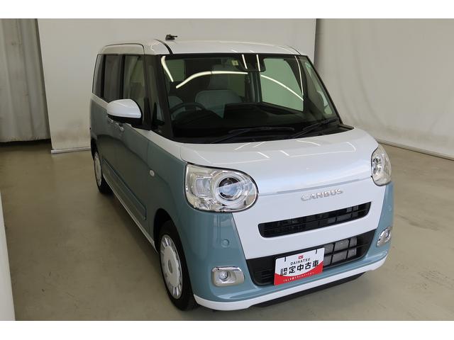 ムーヴキャンバスストライプスＧターボＢカメラ　インテリキー　シートＨ　オートハイビーム　ターボ車　レーンアシスト　ＬＥＤヘッドライト　両側オートスライドドア　記録簿　盗難防止システム　ドラレコ　ベンチシート　ＴＶ　パノラマビュー（富山県）の中古車