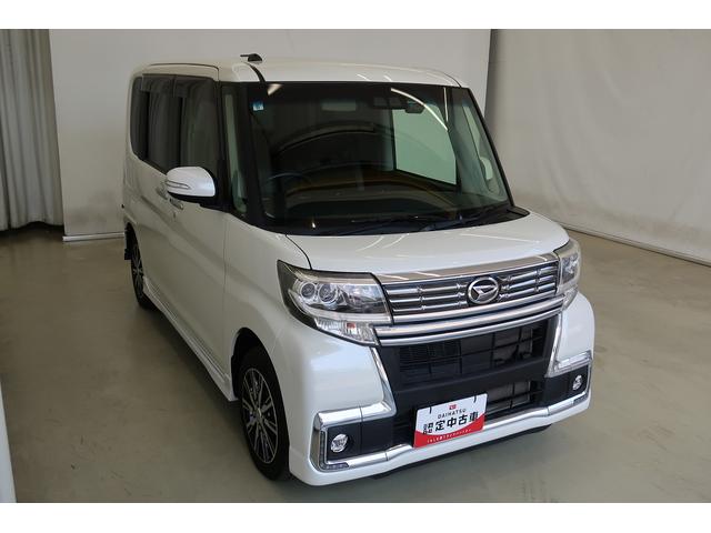 タントカスタムＸ　トップエディションＳＡIIIナビＴＶ　衝突安全ボディ　ＡＢＳ　ＬＥＤヘッドランプ　盗難防止システム　スマートキー　アルミホイール　ＥＴＣ　アイドリングストップ　オートライト　オートハイビーム　４ＷＤ　衝突被害軽減装置　ＥＳＣ（富山県）の中古車