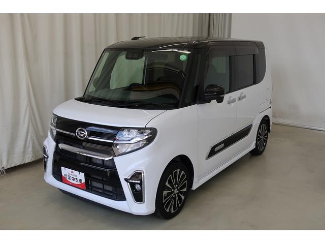 タントカスタムＲＳセレクション衝突軽減Ｂ　電動格納式ドアミラー　スマートキー＆プッシュスタート　車線逸脱　前席シートヒーター　オートライト　キーフリー　ＬＥＤヘッド　Ｂカメラ　ＥＴＣ　オートマチックハイビーム　ターボエンジン（富山県）の中古車