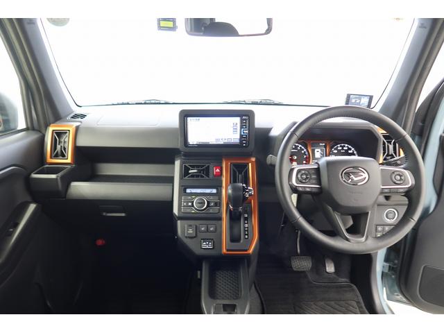 タフトＧターボＢカメラ　電動格納ドアミラー　ＬＥＤライト　ＥＴＣ車載器　キーフリーシステム　フルタイム４ＷＤ　アイドリングストップ　前席シートヒーター　ターボ車　アルミホイール　スマートキー＆プッシュスタート（富山県）の中古車