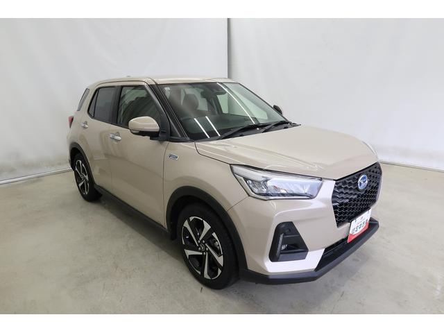 ロッキープレミアムＧ　ＨＥＶ　／オーディオレス／キーフリー／ＬＥＤ車線逸脱防止　Ａストップ　盗難防止装置　オートＬＥＤ　電動格納式ドアミラー　衝突安全ボディ　記録簿　ＬＥＤ　Ｓヒーター　キーレスエントリー　スマートキー　アルミホイール　オートライト　衝突回避支援（富山県）の中古車