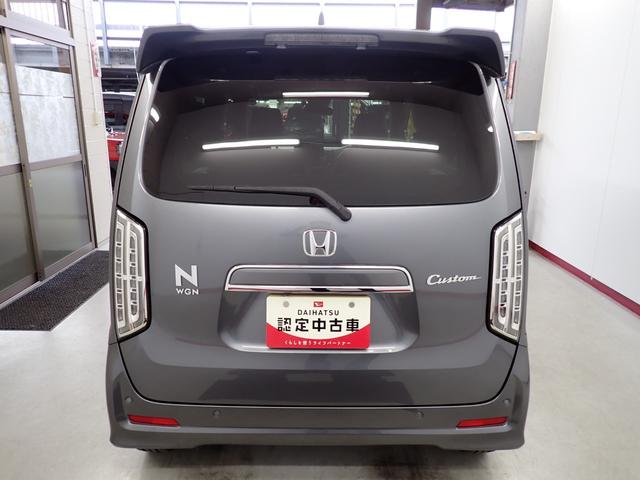 Ｎ−ＷＧＮカスタムＬ・ターボホンダセンシングナビ　バックカメラ　アルミホイール　ステアリングスイッチ　革巻きハンドル　オートライト　キーフリーシステム　オートエアコン　バイザー　マット　ベンチシート　エアバッグ　パワーウィンドウ　フォグランプ（岐阜県）の中古車