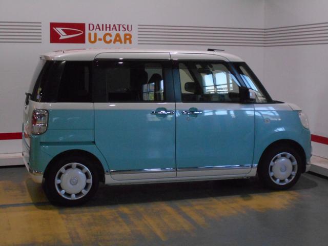 ムーヴキャンバスＸリミテッドメイクアップ　ＳＡ２　純正ナビ　バックモニター２０１８年モデル　ダイハツ純正８インチメモリーナビ　ドライブレコー　ダー　ＴＶコントロールキット　装着車　ノーマルタイヤ４本新品（福井県）の中古車