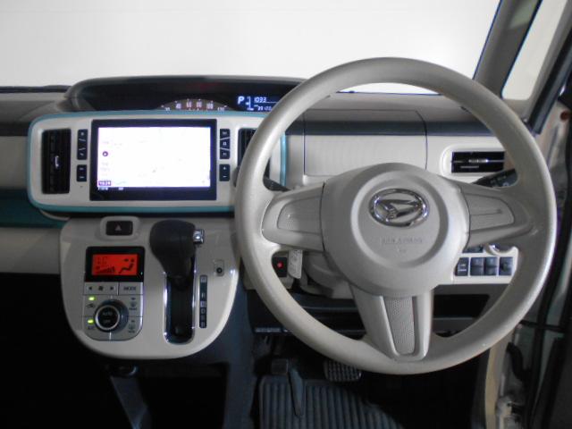 ムーヴキャンバスＸリミテッドメイクアップ　ＳＡ２　純正ナビ　バックモニター２０１８年モデル　ダイハツ純正８インチメモリーナビ　ドライブレコー　ダー　ＴＶコントロールキット　装着車　ノーマルタイヤ４本新品（福井県）の中古車