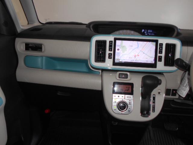 ムーヴキャンバスＸリミテッドメイクアップ　ＳＡ２　純正ナビ　バックモニター２０１８年モデル　ダイハツ純正８インチメモリーナビ　ドライブレコー　ダー　ＴＶコントロールキット　装着車　ノーマルタイヤ４本新品（福井県）の中古車