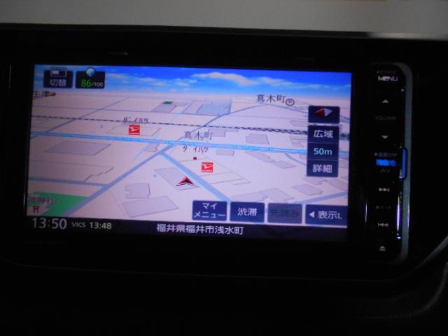 ムーヴX SA3 純正ナビ バックモニター装着2017年モデル ダイハツ純正メモリーナビ バックモニター 装着車(福井県)の中古車