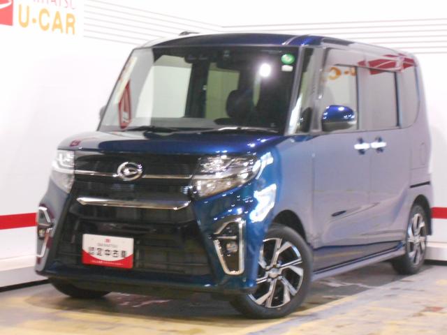 タントカスタムXセレクション 純正ナビ ドライブレコーダー 装着2020年モデル ダイハツ純正ワイドエントリーメモリーナビ ドライブレコーダー バックモニター TVコントロールキット 装着 ノーマルタイヤ4本新品(福井県)の中古車