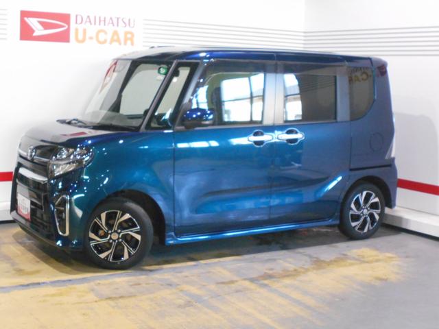タントカスタムXセレクション 純正ナビ ドライブレコーダー 装着2020年モデル ダイハツ純正ワイドエントリーメモリーナビ ドライブレコーダー バックモニター TVコントロールキット 装着 ノーマルタイヤ4本新品(福井県)の中古車