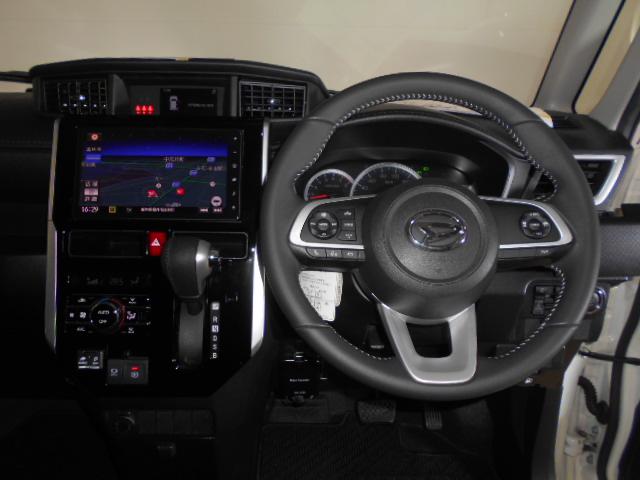 トールカスタムＧ　メモリーナビ　ドラレコ　パノラマモニター装着メモリーナビ　ドライブレコーダー　パノラマモニター　ＥＴＣ車載器　装着車（福井県）の中古車