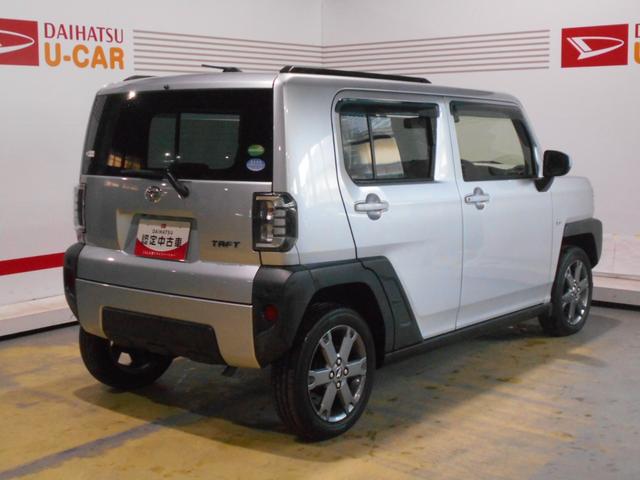 タフトGターボ 純正ナビ ドライブレコーダー バックモニター 装着2021年モデル ダイハツ純正ワイドプレミアムメモリーナビ ドライブレコーダー バックモニター TVコントロールキット 装着車(福井県)の中古車