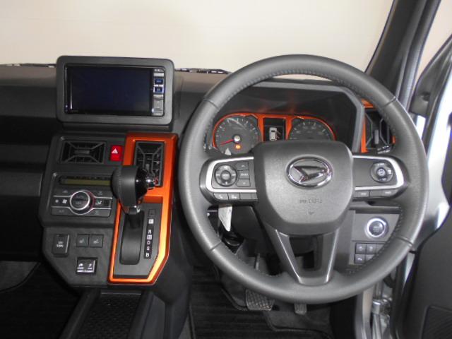 タフトGターボ 純正ナビ ドライブレコーダー バックモニター 装着2021年モデル ダイハツ純正ワイドプレミアムメモリーナビ ドライブレコーダー バックモニター TVコントロールキット 装着車(福井県)の中古車