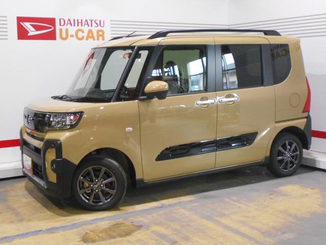 タントファンクロス 4WD 純正ナビ ドラレコ 装着2023年モデル ダイハツ純正スタンダードメモリーナビ ドライブレコーダー パノラマモニター 装着車(福井県)の中古車