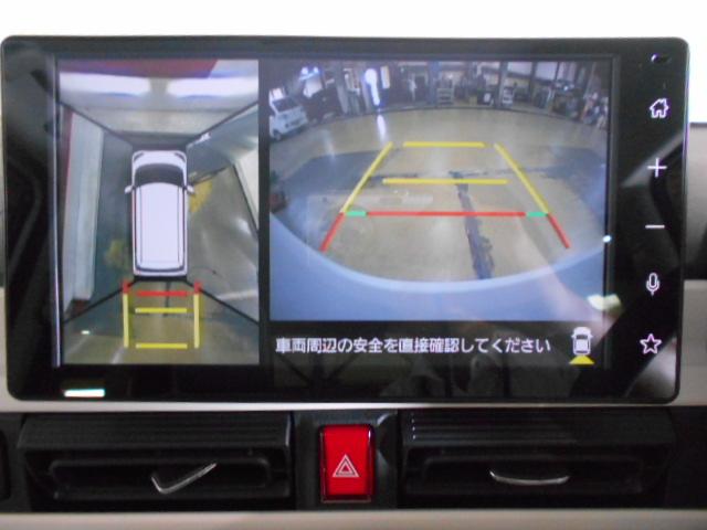 ムーヴキャンバスストライプスＧターボ　４ＷＤ　９インチディスプレイオーディオパノラマモニター　ドライブレコーダー　純正リモコンエンジンスターター装着車（福井県）の中古車