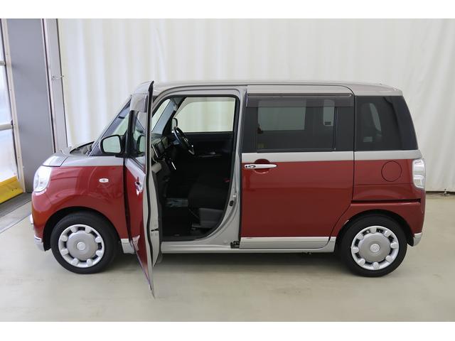 ムーヴキャンバスＧブラックインテリアＶＳ　ＳＡIIIブレーキサポート　車線逸脱警報　盗難防止装置　電動格納ミラー　ＬＥＤヘッド　オートマチックハイビーム　スマキー　キーフリー　Ｂｌｕｅｔｏｏｔｈ　アラウンドビューカメラ　記録簿　シートヒーター（富山県）の中古車