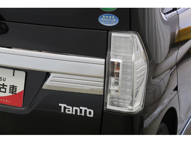 タントカスタムＸ　ＳＡ運転席エアバッグ　点検記録簿　スマ−トキ−　ナビＴＶ　アルミ　横滑防止　ＥＴＣ付き　キーレスエントリー　ＡＢＳ　ＷＳＲＳ（富山県）の中古車