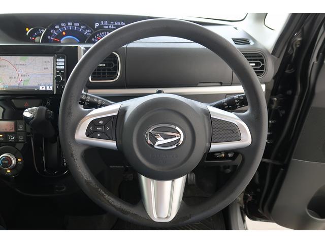 タントカスタムＸ　ＳＡ運転席エアバッグ　点検記録簿　スマ−トキ−　ナビＴＶ　アルミ　横滑防止　ＥＴＣ付き　キーレスエントリー　ＡＢＳ　ＷＳＲＳ（富山県）の中古車