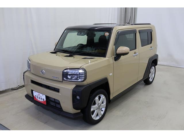タフトＧフロントカメラ　オートミラー　ＡＷ　前後誤発進抑制機能　車線逸脱防止　Ｂモニター　ＬＥＤランプ　ドライブレコーダー　前席シートヒーター　パノラマルーフ　盗難防止装置　ＢＴオーディオ　ＥＴＣ　４ＷＤ（富山県）の中古車