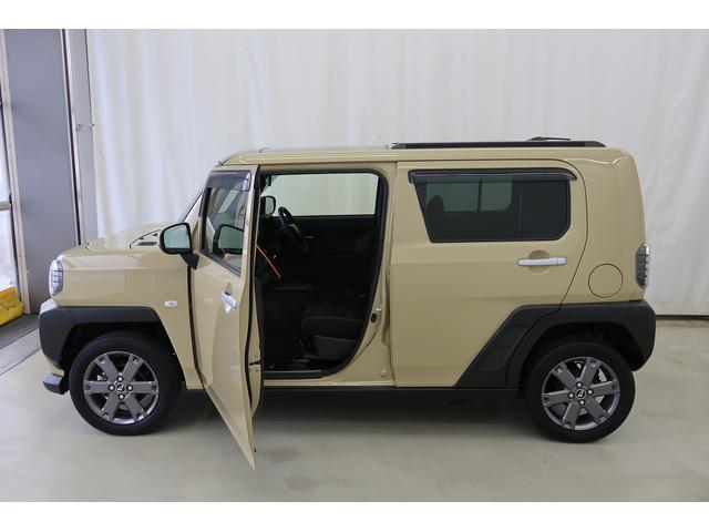 タフトＧターボＢカメラ　電動格納ドアミラー　ＬＥＤライト　ＥＴＣ車載器　キーフリーシステム　フルタイム４ＷＤ　フロントカメラ　ドラレコ　アイドリングストップ　ターボ車　アルミホイール　スマートキー＆プッシュスタート（富山県）の中古車