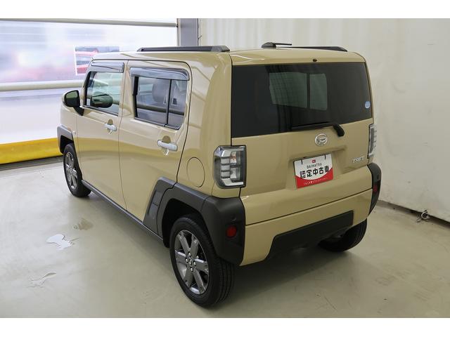タフトＧターボＢカメラ　電動格納ドアミラー　ＬＥＤライト　ＥＴＣ車載器　キーフリーシステム　フルタイム４ＷＤ　フロントカメラ　ドラレコ　アイドリングストップ　ターボ車　アルミホイール　スマートキー＆プッシュスタート（富山県）の中古車