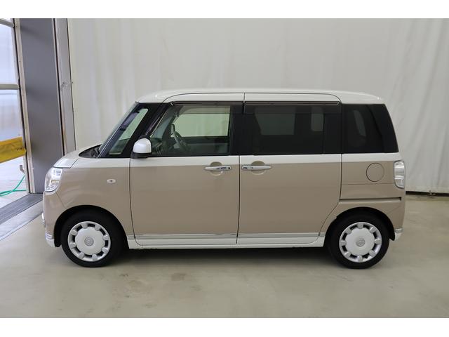 ムーヴキャンバスXメイクアップ SAIIナビテレビ レーンキープ アイドルストップ 電動格納ドアミラー AUTOライト ESC キーフリ スマキー バックカメラ エアバッグ 両側スライドドア ABS セキュリティアラーム 助手席エアバッグ(富山県)の中古車