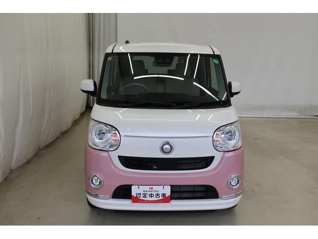 ムーヴキャンバスGメイクアップリミテッド SAIIIISTOP 運転席側シートヒーター 電格ミラー 助手席エアバック LED ナビTV プッシュスタートスマートキー 横滑り防止システム キーレスエントリー ドラレコ Bモニター サイドカメラ 記録簿(富山県)の中古車