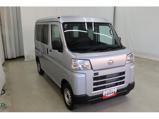 ハイゼットカーゴＤＸ　／キーレス／ラジオ／両側スライドドア／オートライト／踏み間違い防止　Ｗエアバック　キーフリーシステム　エコアイドル　切替４ＷＤ　運転席エアバッグ　ＡＢＳ　記録簿　ＶＤＣ（富山県）の中古車