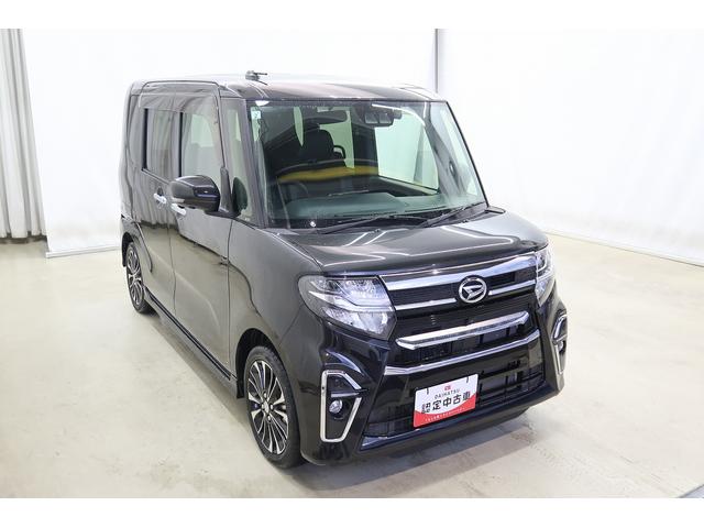 タントカスタムＲＳ　／ナビ／パノラマモニター／ターボ／電動スライド両側パワスライドドア　レーンキープＡ　ＩＳＴＯＰ　ＢＴ対応　オートミラー　ＥＴＣ付き　運転席シートヒーター　ナビＴＶ　オートＬＥＤ　ターボエンジン　ドライブレコーダー　ＬＥＤライト　オートライト（富山県）の中古車