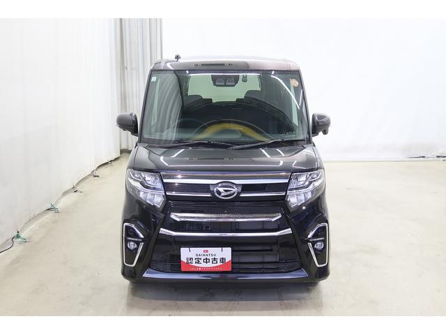 タントカスタムＲＳ　／ナビ／パノラマモニター／ターボ／電動スライド両側パワスライドドア　レーンキープＡ　ＩＳＴＯＰ　ＢＴ対応　オートミラー　ＥＴＣ付き　運転席シートヒーター　ナビＴＶ　オートＬＥＤ　ターボエンジン　ドライブレコーダー　ＬＥＤライト　オートライト（富山県）の中古車