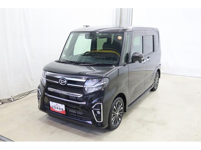 タントカスタムＲＳ　／ナビ／パノラマモニター／ターボ／電動スライド両側パワスライドドア　レーンキープＡ　ＩＳＴＯＰ　ＢＴ対応　オートミラー　ＥＴＣ付き　運転席シートヒーター　ナビＴＶ　オートＬＥＤ　ターボエンジン　ドライブレコーダー　ＬＥＤライト　オートライト（富山県）の中古車