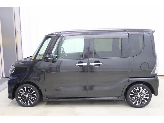 タントカスタムＲＳ　／ナビ／パノラマモニター／ターボ／電動スライド両側パワスライドドア　レーンキープＡ　ＩＳＴＯＰ　ＢＴ対応　オートミラー　ＥＴＣ付き　運転席シートヒーター　ナビＴＶ　オートＬＥＤ　ターボエンジン　ドライブレコーダー　ＬＥＤライト　オートライト（富山県）の中古車