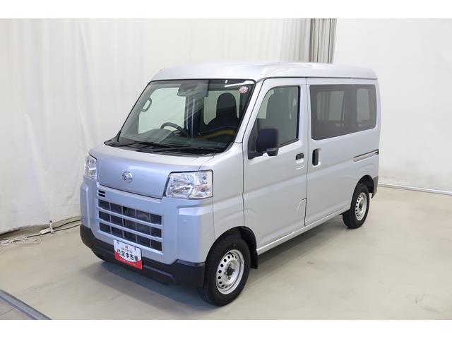 ハイゼットカーゴDX踏み間違い防止 Wエアバック キーフリーシステム エコアイドル 車線逸脱警報 切替4WD オートハイビーム 両側スライドドア オートライト 運転席エアバッグ ABS 記録簿 VDC(富山県)の中古車