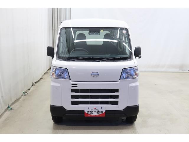 ハイゼットカーゴＤＸ　／４ＷＤ／ラジオ／キーレスエントリー／オートライト踏み間違い防止　Ｗエアバック　キーフリーシステム　エコアイドル　車線逸脱警報　切替４ＷＤ　オートハイビーム　オートライト　運転席エアバッグ　ＡＢＳ　記録簿　ＶＤＣ（富山県）の中古車